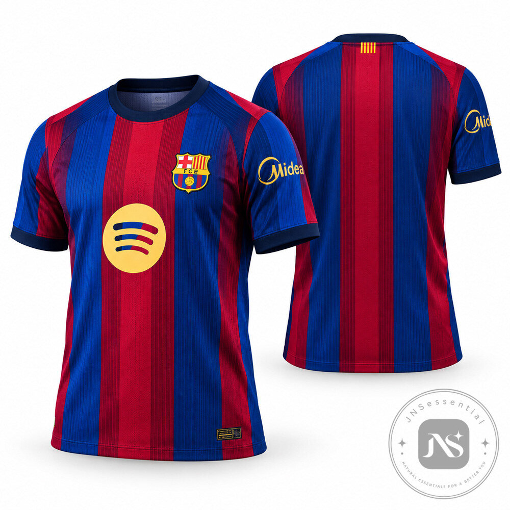 Barcelona x Lamine Yamal Short Sleeve Athletic Football Jersey