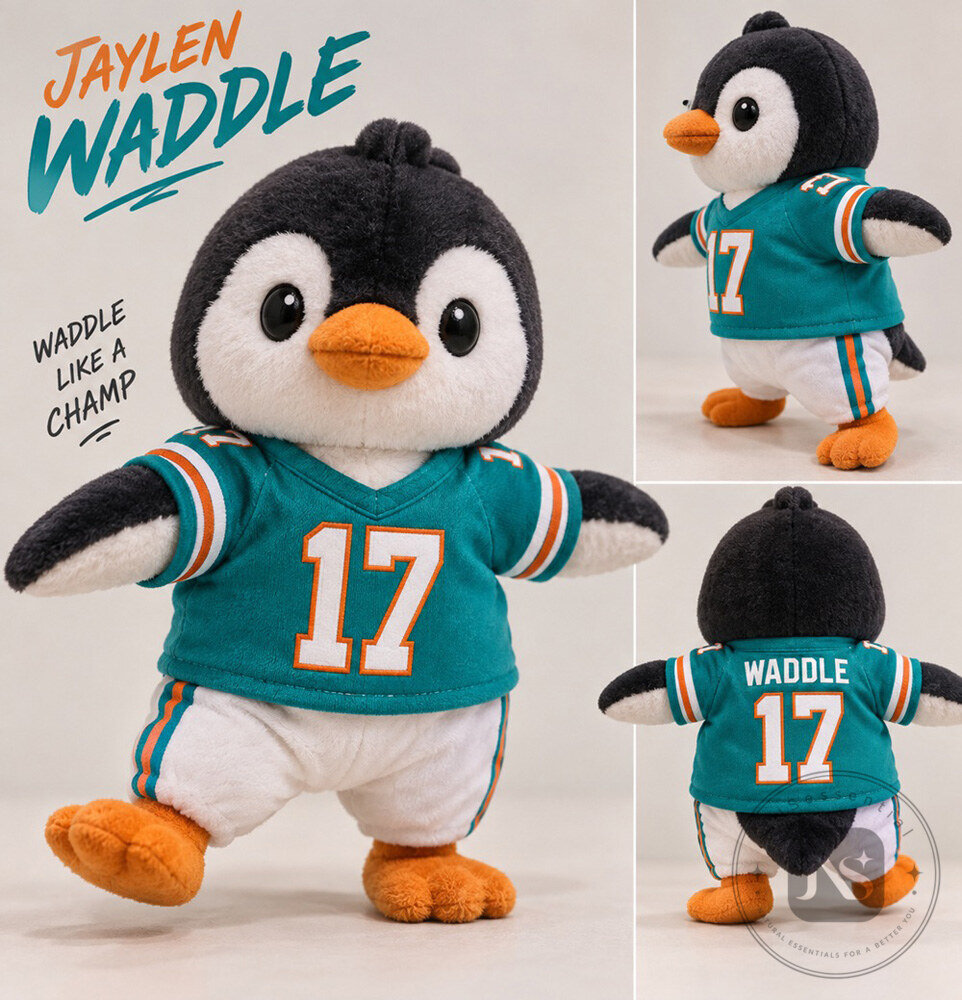 Waddle Like a Champ Plush Showcase
