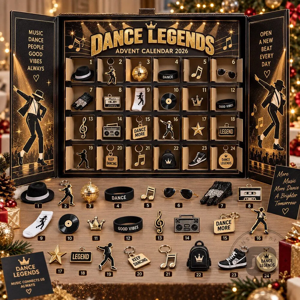 Michael Jackson “King of Pop” 2026 Advent Calendar Dance Legends 8 Michael Jackson “King of Pop” 2026 Advent Calendar Dance Legends
