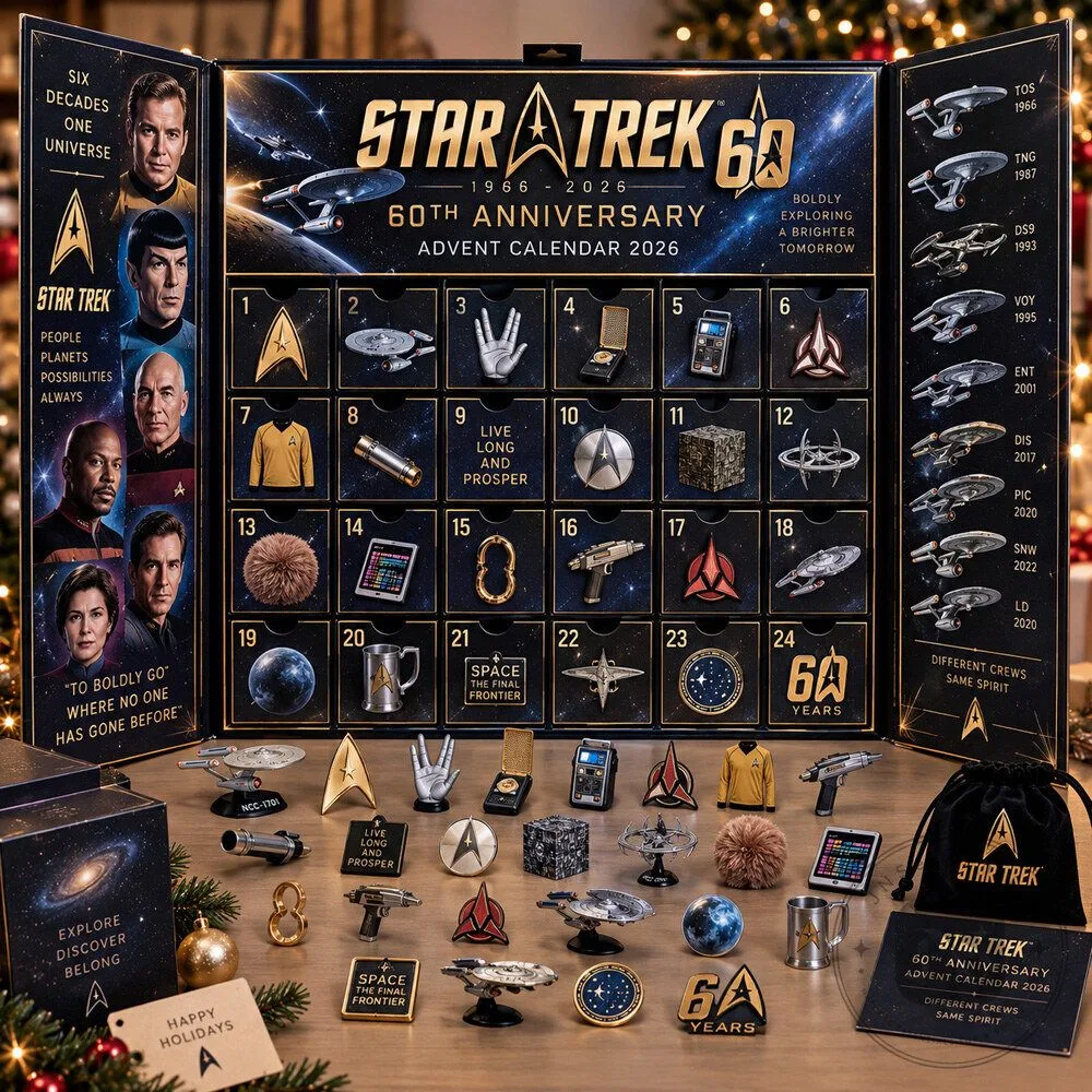 Star Trek 60th Anniversary Advent Calendar 2026 7 Star Trek 60th Anniversary Advent Calendar 2026