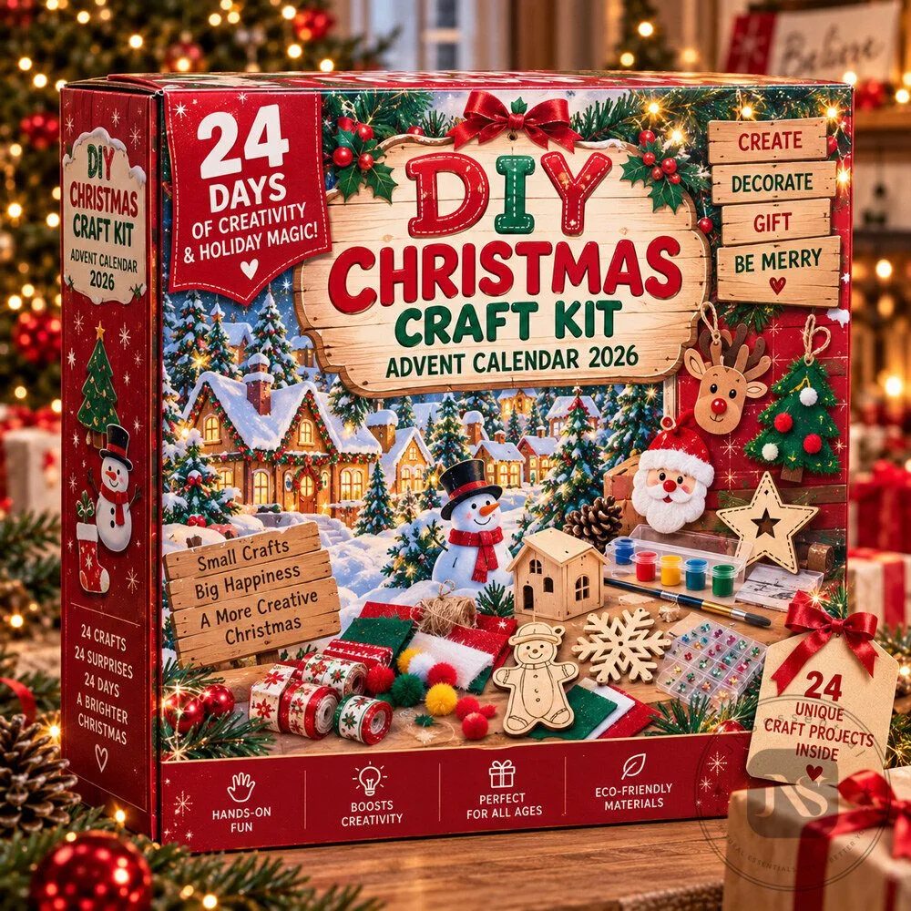 "Top 2026 Gifts: DIY Advent Calendar, Snoopy Tote, Lucia Jacket" 11 DIY Advent Calendar 2026 Christmas Craft Kit