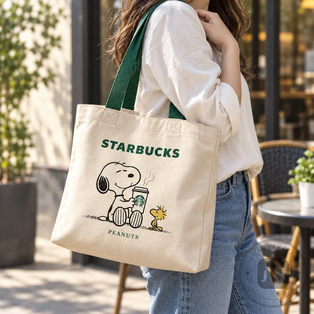 Starbucks x Peanuts Snoopy Tote Bag 2026 Trending 9 Starbucks x Peanuts Snoopy Tote Bag 2026 Trending