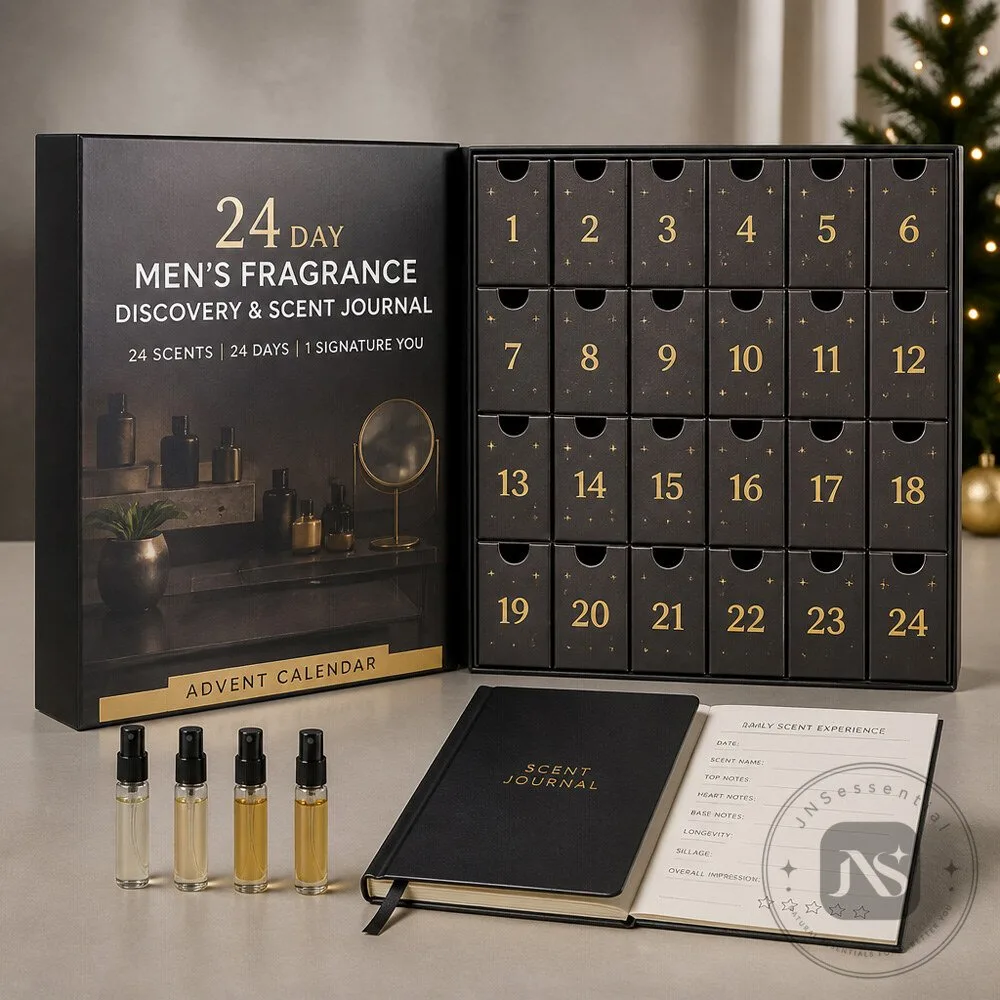 Cologne Advent Calendar For Men with Fragrance Discovery Christmas Countdown