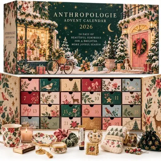 Anthropologie Advent Calendar 2026 for Unique Holiday Decor Fun