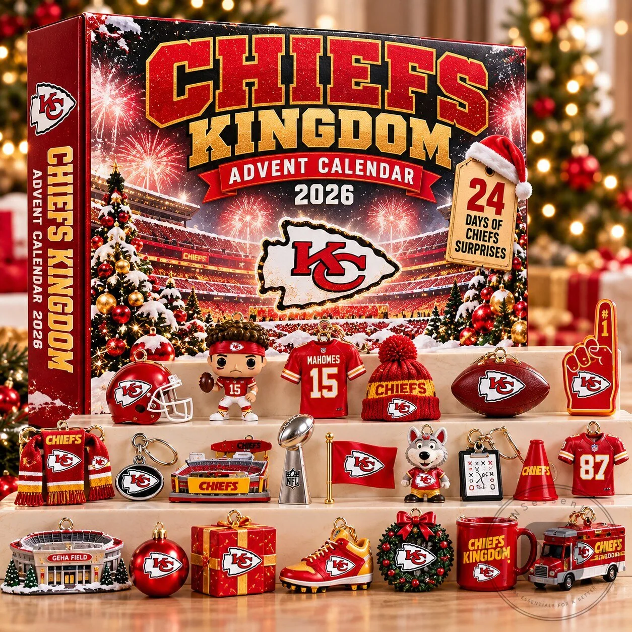 Chiefs Kingdom 2026 Christmas Advent Calendar