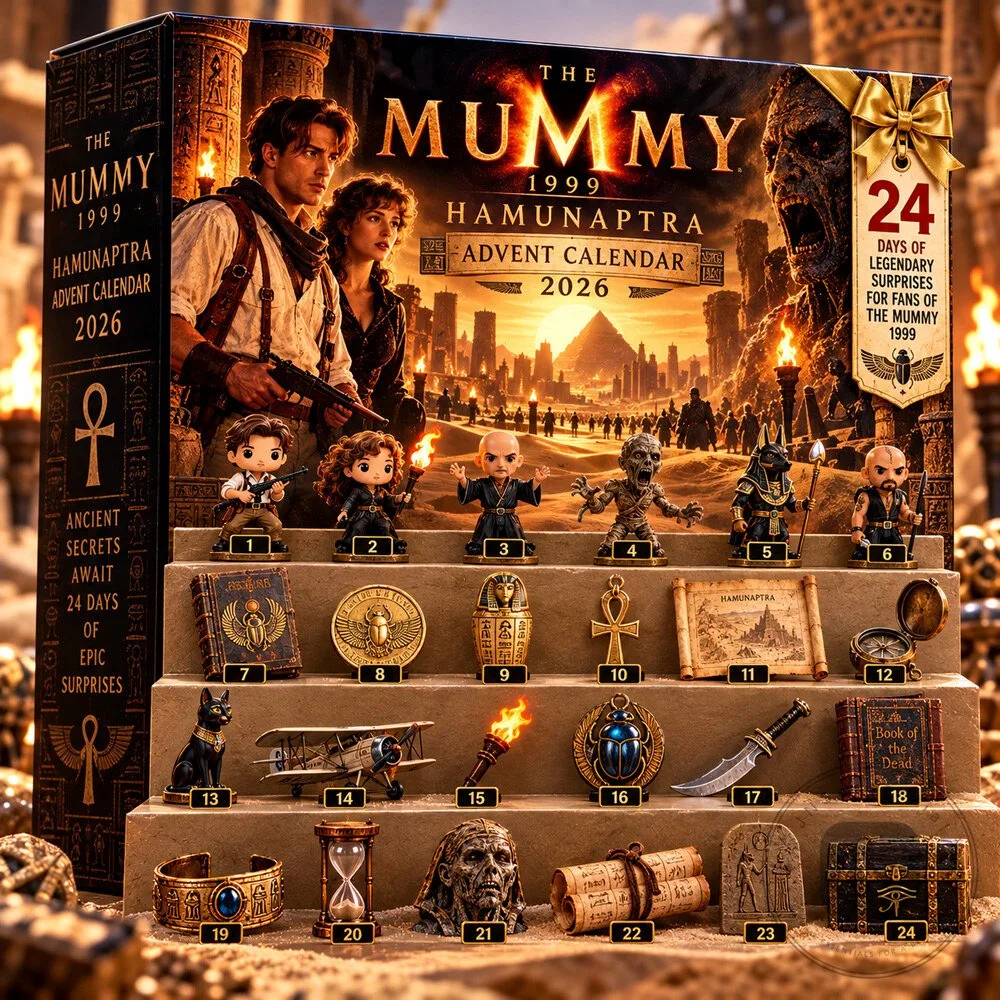 The Mummy 1999 Hamunaptra Advent Calendar